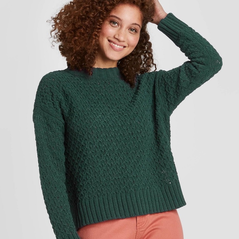 Target A New Day gorgeous textured sweater, sz XS!